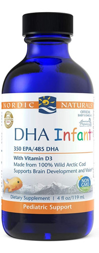 Nordic Naturals Dha Infant, Sin Sabor  1050 Mg Omega-3 + 30