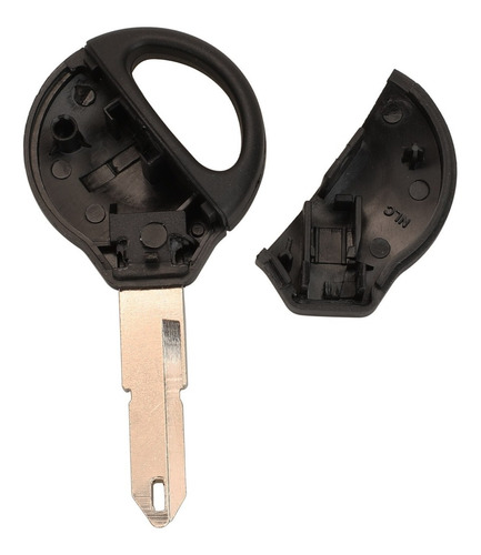 Imagen 2 de 5 de Llave Portachip Para Peugeot 206 207 Redonda Porta Chip