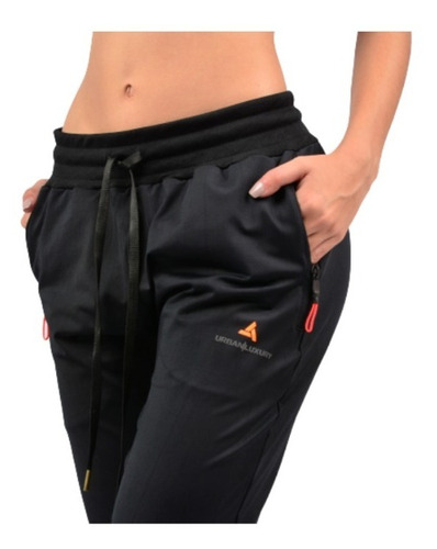 Pantalon Deportivo Chupin Lycra Dama Con Puño - Plyccd