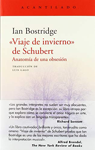 Libro  Viaje De Invierno  De Schubert De Bostridgde Ian Acan
