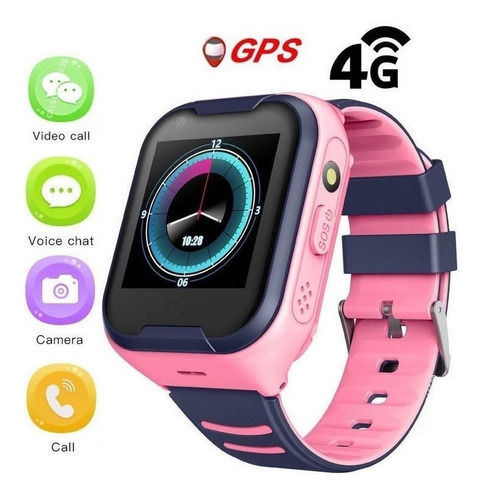 2 Relojes Telefono 4g Niños Smart Watch Wifi Gps Trackers So