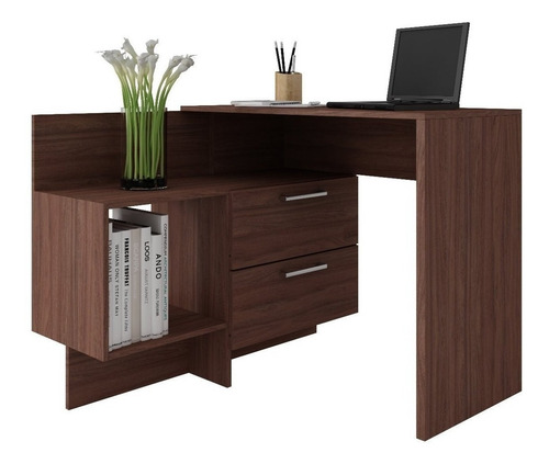 Imagen 1 de 6 de Mueble Escritorio Con Organizador 4 Opciones De Armado Bc 43