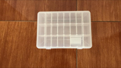 Caja Organizadora En Plastico Para Merceria, Bisuteria, Etc