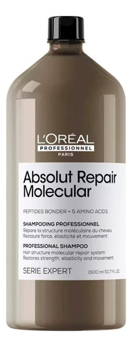 Loreal Absolut Repair Molecular Shampoo Reparador Grande