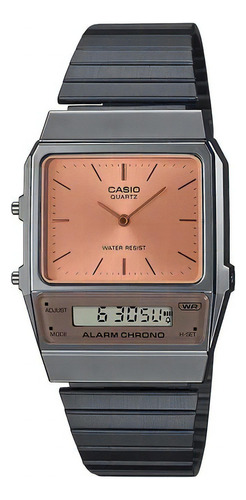 Reloj Hombre Mujer Casio Aq-800ecgg - Caja Ø32.1mm - Impacto Color De La Malla Negro Color Del Fondo 4a