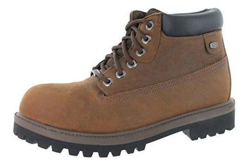 Bota Skechers Verdict Para Hombre, Marrón Oscuro