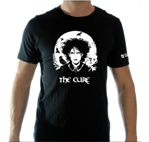 Camiseta The Cure Rock Música Bandas Películas Series Anime