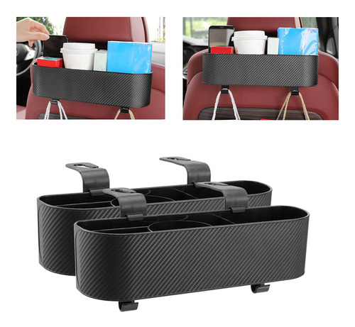 Portavasos De La Caja De Almacenamiento Del Asiento Par