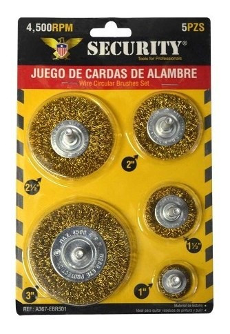 Juego De Cepillo De Alambre 5pcs Mayor Y Detal 