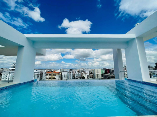 Imagen 1 de 25 de Nuevo Apto. 1 Hab. Torre De Lujo, Piscina Y Gym Piso 11.