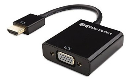 El Cable Importa El Adaptador Hdmi A Vga (convertidor De Hdm