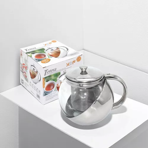 Teteras para estufa, tetera de acero inoxidable para estufa, 1.5L/2 L,  tetera para acampar, hogar, cocina, para hacer té (2L)