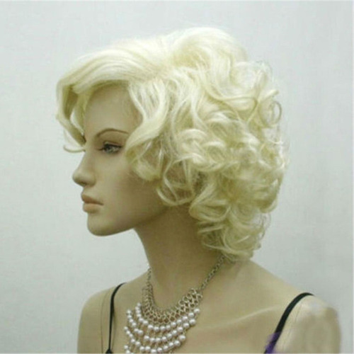 Peluquín Corto Rubio De Marilyn Monroe Fashion Trend Style
