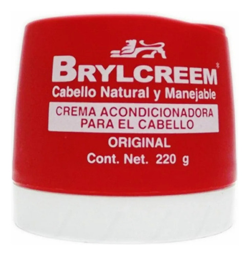 2 Pza Crema Acondicionadora Para Cabello Brylcreem 220 G