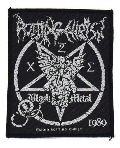 Rotting Christ - Black Metal Patch