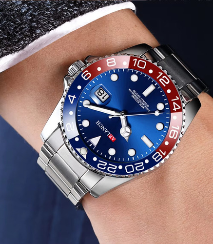 Reloj Cuarzo Elegante 1pz A Elegir Hombre Caballero Casual Caballero Arlanch-01 Arlanch-01
