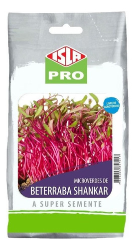 Sementes De Beterraba Shankar Microverdes Pacote 100g Isla