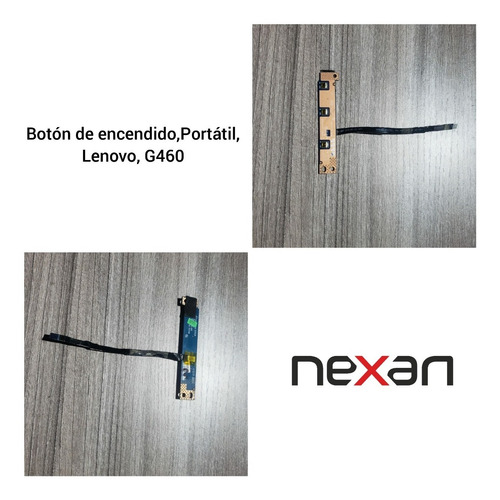 Botón De Encendido , Portátil, Lenovo, G460