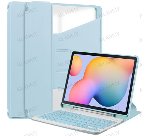 Funda Con Teclado Para Samsung Galaxy Tab S9 De 11 Pulgadas