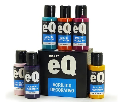 Set 50 Pintura Acrilicas X 50cc Eq Arte-100% Acrilico Linier