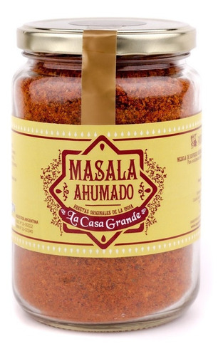 Masala Ahumado Mezcla De Especias La Casa Grande Frasco 500g