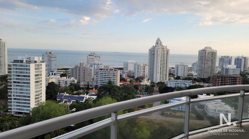 Se Vende Apartamento En Ocean Drive Ii De 3 Dormitorios, Punta Del Este 