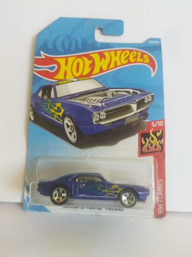 Hot Wheels Custom 67 Pontiac Firebird Azul 324/365