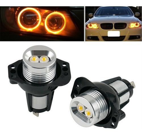 2 Bombillas Led Con Forma De Ojo De Ángel Para Bmw E90 E91 3