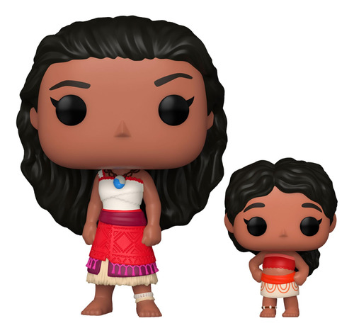 Boneco De Vinil Funko Pop & Buddy Moana 2 Moana & Simea
