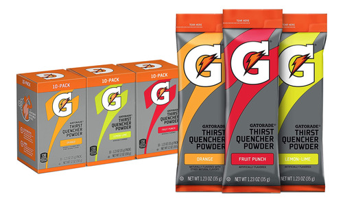 Gatorade Thirst Calmcher Powder Sticks, Paquete De Variedad