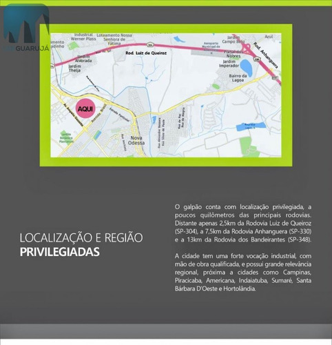 Imagem 4 de 4 de Galpão/pavilhão Para Alugar No Bairro Centro Em Nova - 1017-2