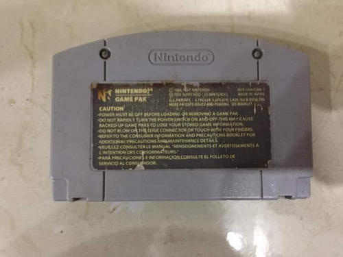 Juego Super Smash Bros Para N64 (Usado)