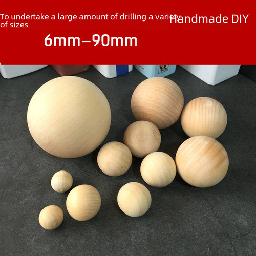 Bolas De Madera 5cm Colores Primarios Para Manualidades