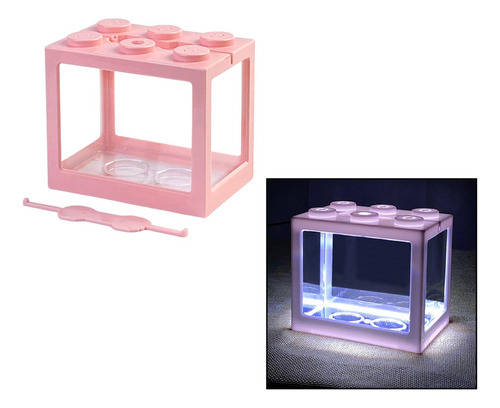 Decoração De Mesa De Escritório Para Aquário De Rosa