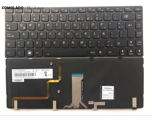 Teclado Lenovo Thinkpad Y480 Negro L
