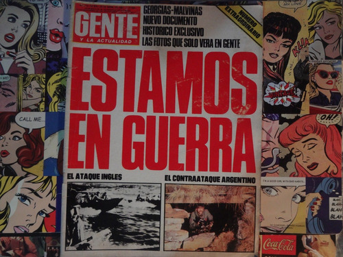 Revista Gente 1982 Guerra De Malvinas Documento Fotografico