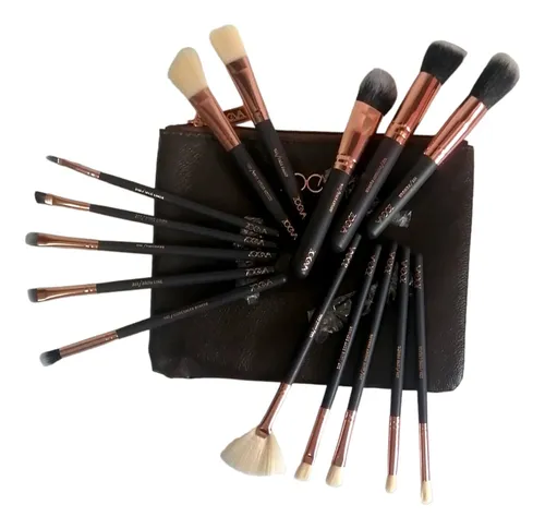 Brochas Para Maquillaje Zoeva 15 Piezas Cafe O Rosas Cuotas sin