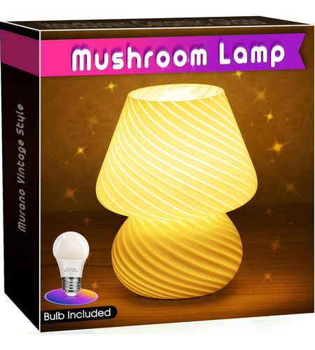 Lámpara De Hongo, Luz Nocturna Regulable Para Dormitorio, Lá