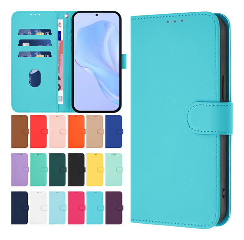 Funda De Piel Tipo Cartera Con Ranura For Teléfono Vivo Y53s