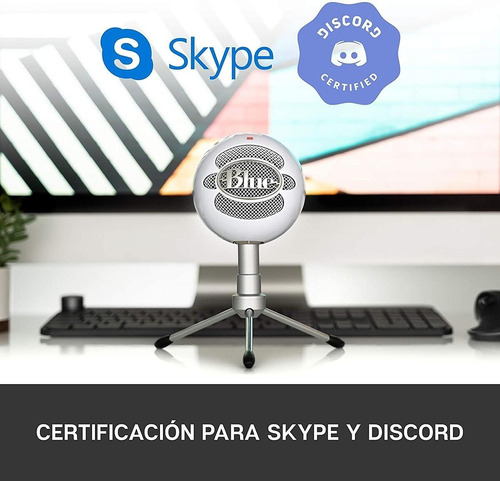 Imagen 6 de 7 de Micrófono Blue Snowball Ice Plug-and-play Usb Skype Twitch
