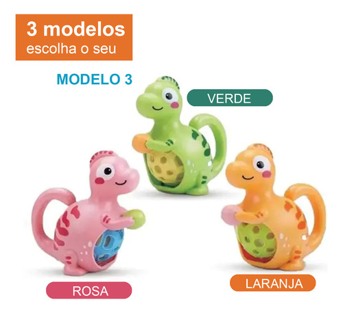 Brinquedo Para Banho E Chocalho Seguro Bebê Não Tóxico