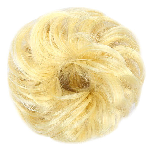 Peluca Con Banda Elástica, Extensiones De Cabello Ondulado