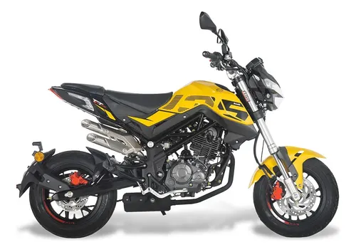 Vendo Moto Benelli Tnt 135 Amarillo 2023 Con Accesorios