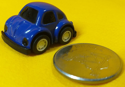 Miniatura Volkswagen Beetle Micro Fusca Midori Japan 1990