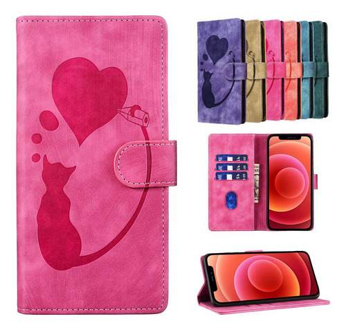 Funda De Teléfono De Cuero Para Samsung Galaxy A54 A34 A24 A