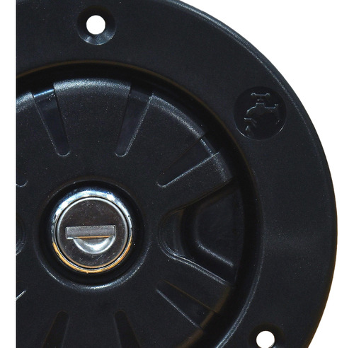 Tapa Tanque De Agua Cerradura Motorhome Embarcación Trailer Negro