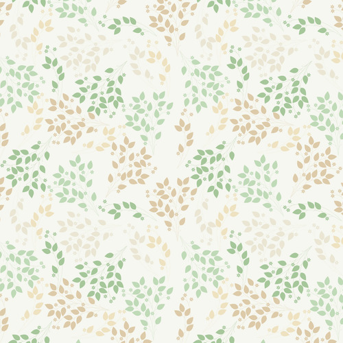 Papel De Parede Floral Marrom 2,70x0,57m