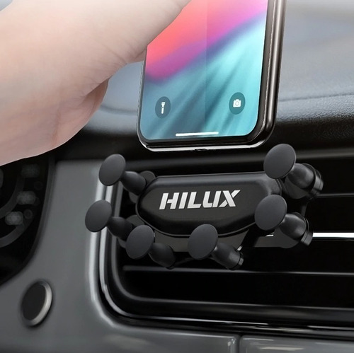 Imagem 1 de 5 de Acessórios Toyota Hilux Suporte Celular Gravidade Veicular