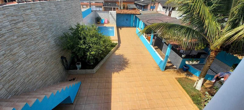 Imagem 2 de 14 de 6014 - Casa 2 Dormitórios Piscina Churrasqueira Peruíbe