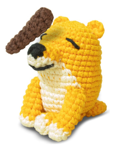 Perro Cheems Bate Bonk Amsiedad Amigurumi Tejido Crochet